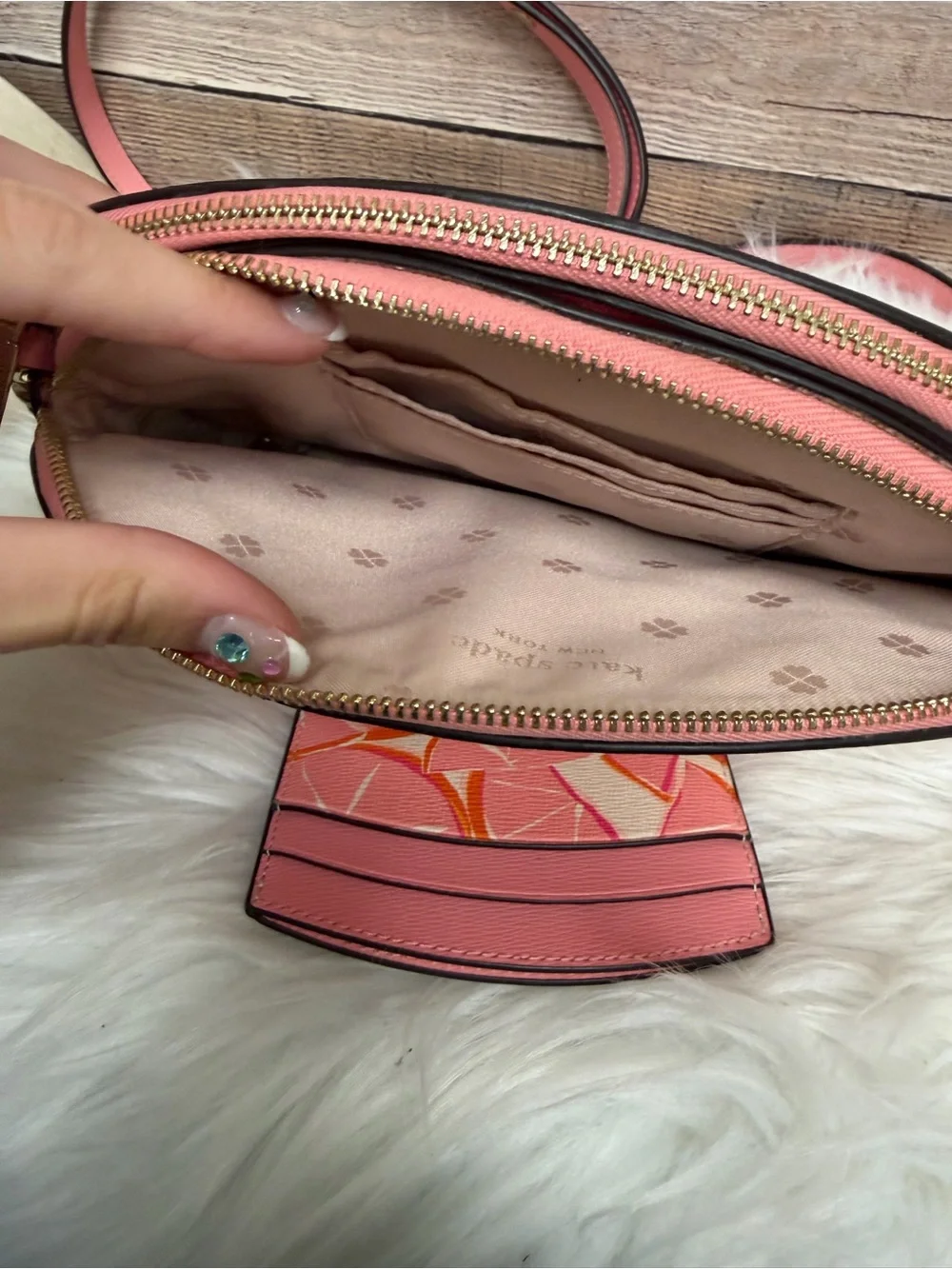 Kate Spade Pink Grapefruit Crossbody OS